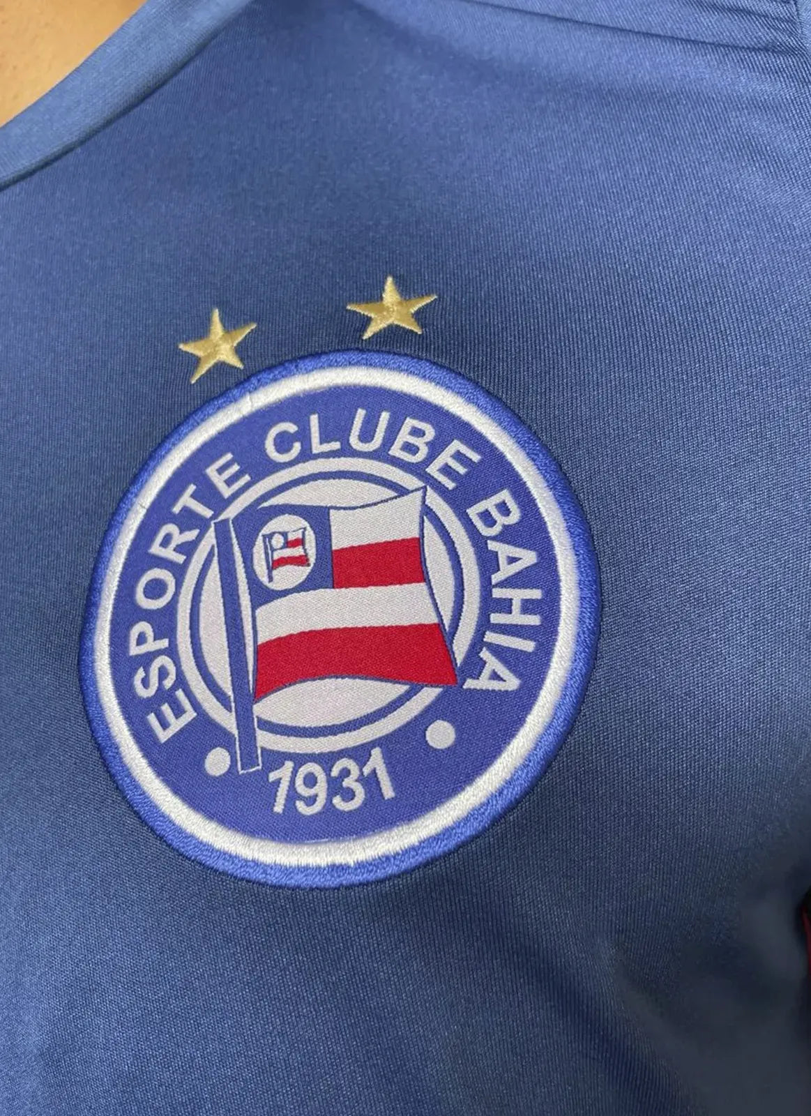 Camisa Concentração Azul e Vermelha - Masculino - Image 2