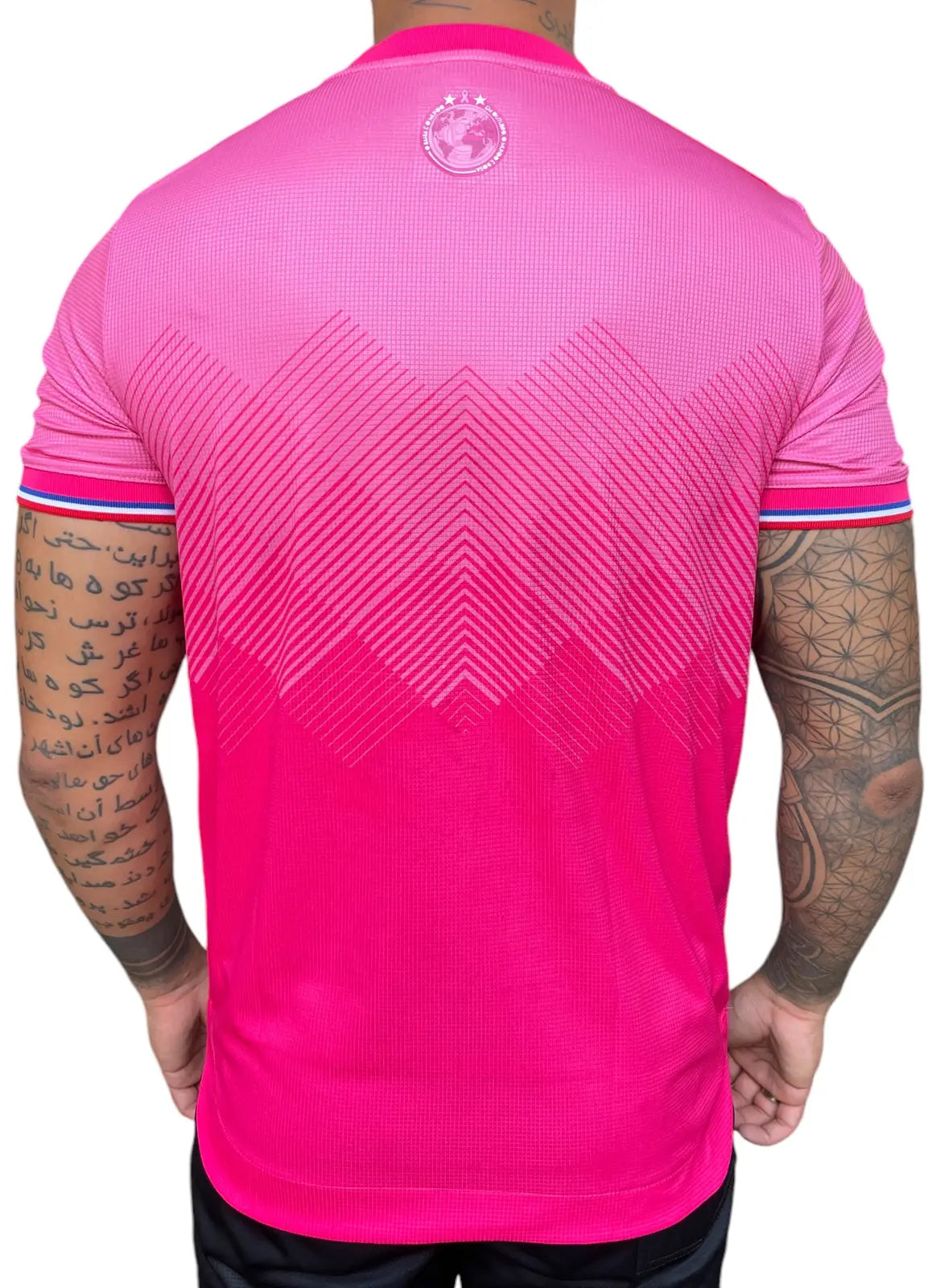 Camisa Outubro Rosa 2024 Rosa - Masculino - Image 2