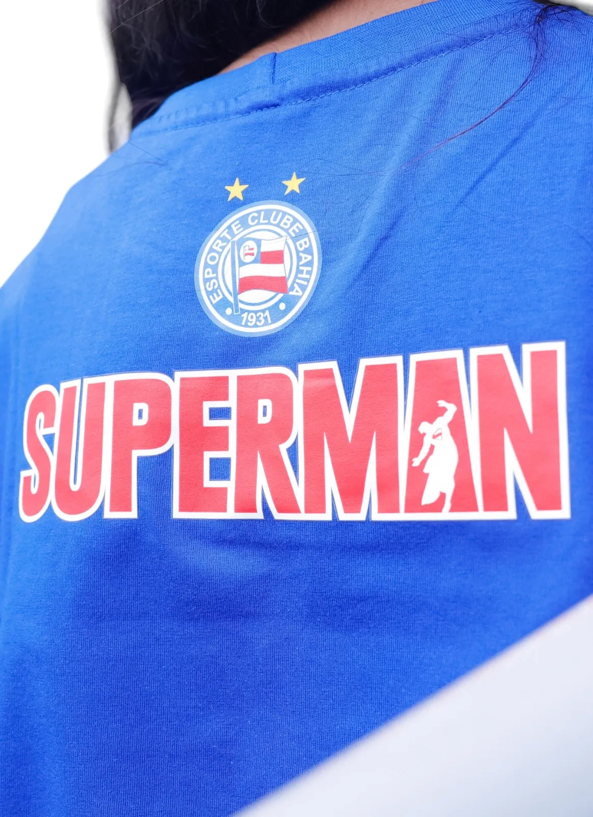 Camisa Superman Casual 2025 Azul Infanto Juvenil - Image 2