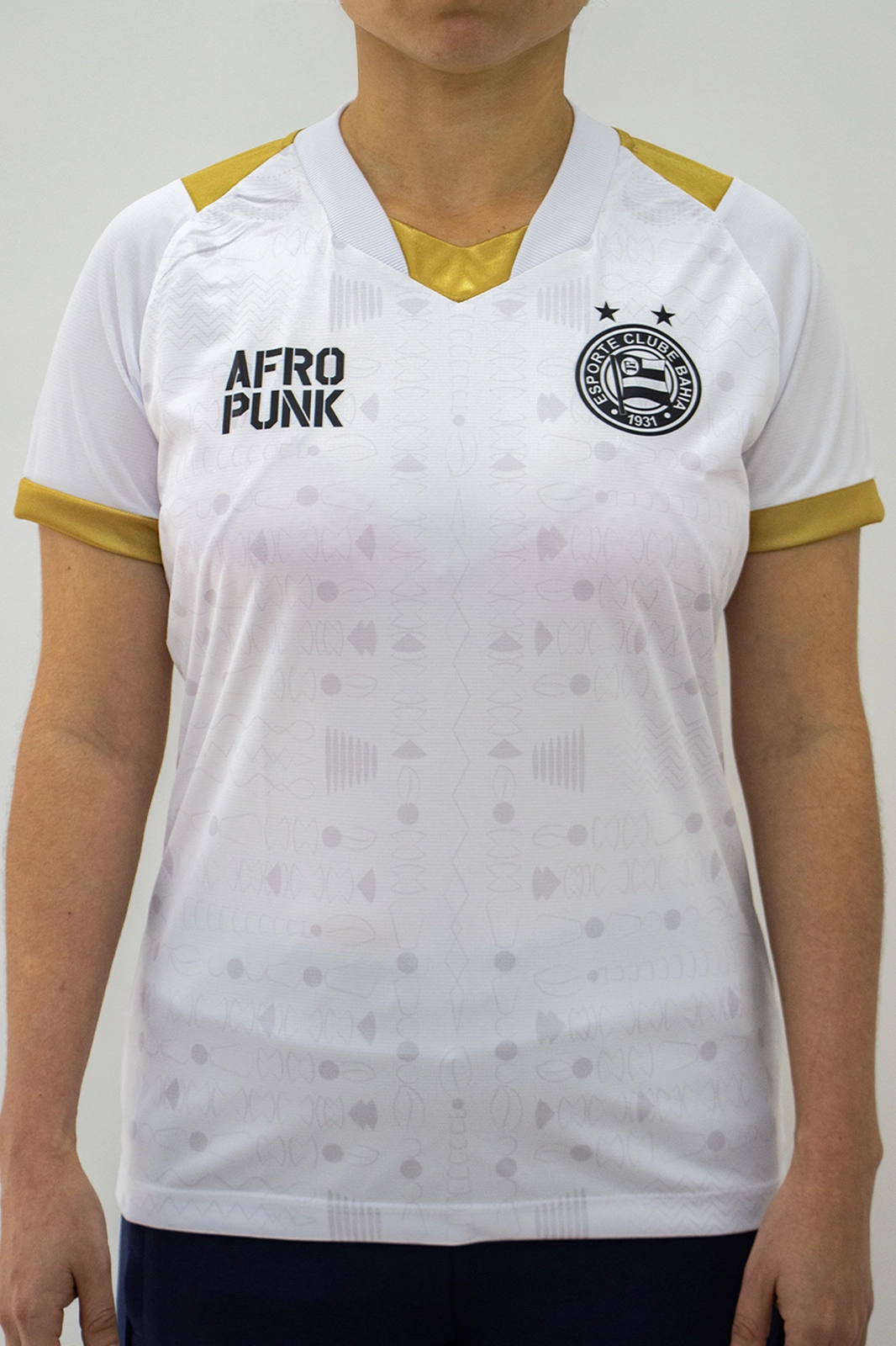 Camisa Novembro Negro AFROPUNK 2025 Feminina Branca - Image 3